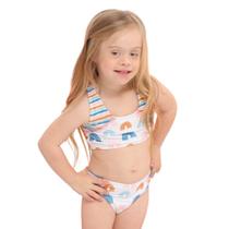 Biquíni Infantil Proteção UPF50+ Top Atlético Pipa - Verão 2023 Biquíni Infantil Proteção UPF50+ Top Atlético Pipa - Verão 2023