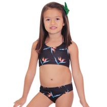 Biquíni Infantil Proteção UPF50+ Top Atlético Sauípe - Verão 2023