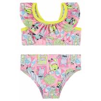 Biquini Infantil Proteção UV Quimby 1/3 Ref. 29407 Biquini Infantil Proteção UV Quimby 1/3 Ref. 29407