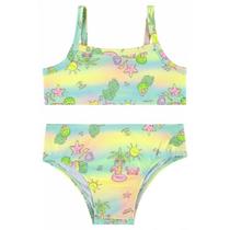 Biquini Infantil Proteção UV Quimby 4/8 Ref. 29408