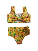 Biquini Infantil Roupa de Banho Criança Moda Praia Piscina