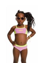 Biquini Infantil Roxo Banana Danger