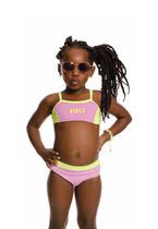 Biquini Infantil Roxo Banana Danger Biquini Infantil Roxo Banana Danger