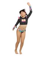 Biquini Infantil Siri Kids Cropped Manga Longa Fernanda Music 39201 Biquini Infantil Siri Kids Cropped Manga Longa Fernanda Music 39201