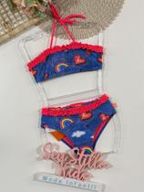 Biquíni Infantil Siri Kids Gabi Siri Love 40177 Biquíni Infantil Siri Kids Gabi Siri Love 40177