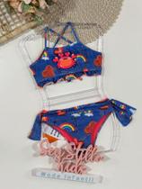 Biquíni Infantil Siri Kids Luana Siri Love 40017