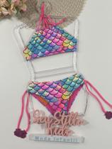 Biquíni Infantil Siri Kids Manu Est Mermaid 40171