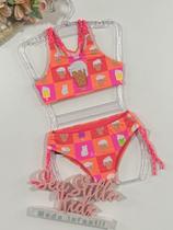 Biquíni Infantil Siri Kids Rose Ice Cat 39134