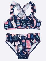 Biquíni Infantil Tip Top Kids Praia Unicórnio