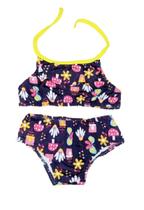 Biquini infantil - Top e calcinha estampado Biquini infantil - Top e calcinha estampado