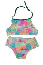 Biquini infantil - Top e calcinha estampado