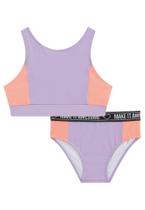 Biquíni Infantil UV 50+ Liso Lilás Infanti Biquíni Infantil UV 50+ Liso Lilás Infanti