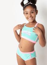 Biquini Infantil Verde Água 110500420 Puket Biquini Infantil Verde Água 110500420 Puket