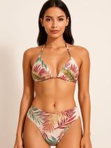 Biquíni Juvenil Folhagem Tropical - Conforto e Estilo Biquíni Juvenil Folhagem Tropical - Conforto e Estilo