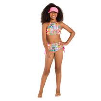 Biquini Juvenil Infantil Arsie Top Halter Tanga Teen Bojo Removivel Biquini Juvenil Infantil Arsie Top Halter Tanga Teen Bojo Removivel