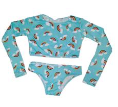 Biquini juvenil manga Longa Biquini juvenil manga Longa