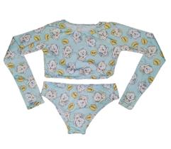 Biquini juvenil manga Longa Biquini juvenil manga Longa