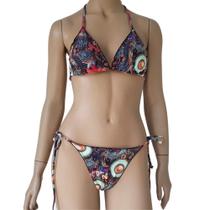 Biquíni Levanta Bumbum Amarrar Bojo Removível Cortininha 21