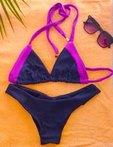 Biquíni Lilas/Azul Luxo Tamanho M Biquíni Lilas/Azul Luxo Tamanho M