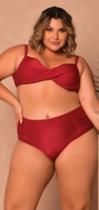 Biquíni Liso Plus Size Com Bojo - Sol e Água Biquíni Liso Plus Size Com Bojo - Sol e Água