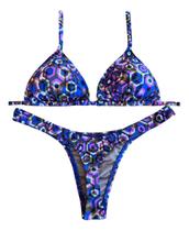 Biquíni Lolla Brasil Asa Delta Fio Dental Hexagono