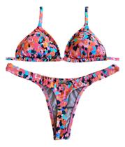 Biquíni Lolla Brasil Asa Delta Onça Mosaico Biquíni Lolla Brasil Asa Delta Onça Mosaico