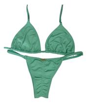 Biquíni Lolla Brasil Empina Bumbum Azul Piscina Biquíni Lolla Brasil Empina Bumbum Azul Piscina