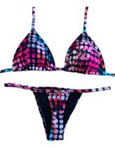 Biquíni Lolla Brasil Fio Dental Bola Desfocada Biquíni Lolla Brasil Fio Dental Bola Desfocada