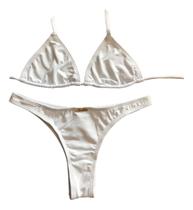 Biquíni Lolla Brasil Reto Branco Biquíni Lolla Brasil Reto Branco