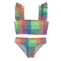 Biquíni Lycra Proteção UPF50+ Julie - Color Chess Biquíni Lycra Proteção UPF50+ Julie - Color Chess