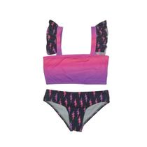 Biquíni Lycra Proteção UPF50+ Julie - Tunder Tie Dye - Verão 2024