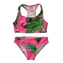 Biquíni Lycra Proteção UPF50+ Top Atlético Bossa Flower - Verão 2024