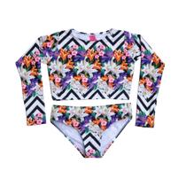 Biquini Manga Longa Cancun Zig zag Biquini Manga Longa Cancun Zig zag