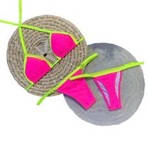 Biquíni Marquinha de Fita Pink Neon Biquíni Marquinha de Fita Pink Neon