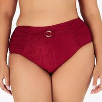 Biquíni Max Drapee Liso Zero Barriga - Banho de Mar