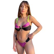 Biquíni Meia Taça Retrô Noronha Biquíni Meia Taça Retrô Noronha