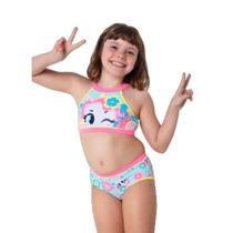 Biquíni Menina Unicórnio Aloha - Puket Biquíni Menina Unicórnio Aloha - Puket