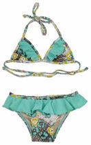 Biquini meninas C/ BABADINHOS nº6 (3 A 4 ANOS) ORLA DA PRAIA Biquini meninas C/ BABADINHOS nº6 (3 A 4 ANOS) ORLA DA PRAIA