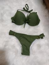 Biquini metálico verde Biquini metálico verde