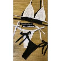 Biquíni Micro Fio Dental BRONZEAMENTO PERFEITO BM BEACH 2 UNIDS. Único Veste 36 42