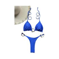 Biquíni Micro Sexy Feminino Com Efeito Push up 2024, Roupa De Banho, Moda Praia, Biquíni Brasileiro