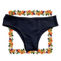 Biquíni Miss América De Algodão Tanga Lateral Larga