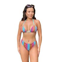 Biquíni Moda Praia Lançamento Estampado Calcinha Borboleta Biquíni Moda Praia Lançamento Estampado Calcinha Borboleta