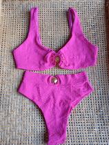 Biquíni Naútica Hot Pant Pink