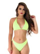 Biquini Neon Asa Delta Moda Verão. Ref: 755