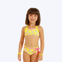 Biquíni Neon Borboletas Infantil Feminino Poah Noah 54900