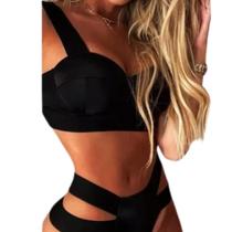 Biquini Neon Tiras Grossas Levanta Bumbum Moda Blogueiras