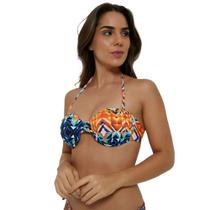 Biquíni New Beach Busto Avulso Franzido Feminino