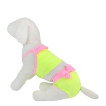 Biquíni para cachorro Neon Verde UV50 tamanho GG - Bonito pra Cachorro