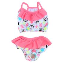 Biquini Pinguim Frutinhas para cachorro Biquini Pinguim Frutinhas para cachorro